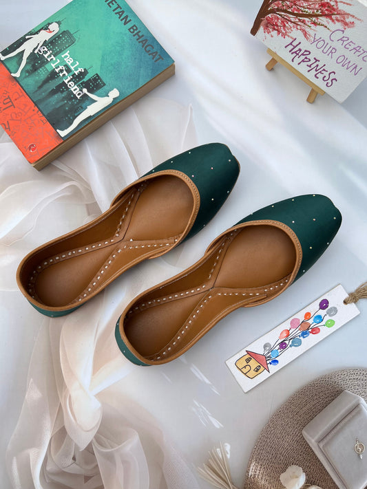 BEADS JUTTIS (EMERALD GREEN)