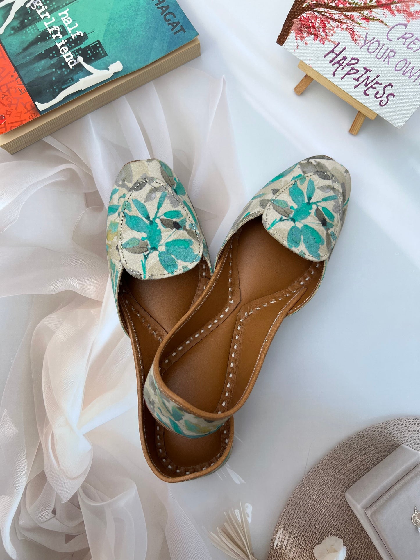 CYAN LOAFERS