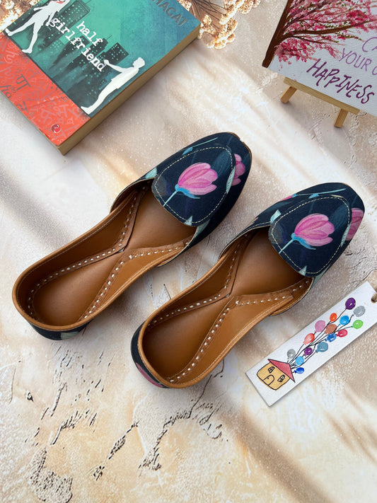 TULIP LOAFERS (BLUE COLOR)