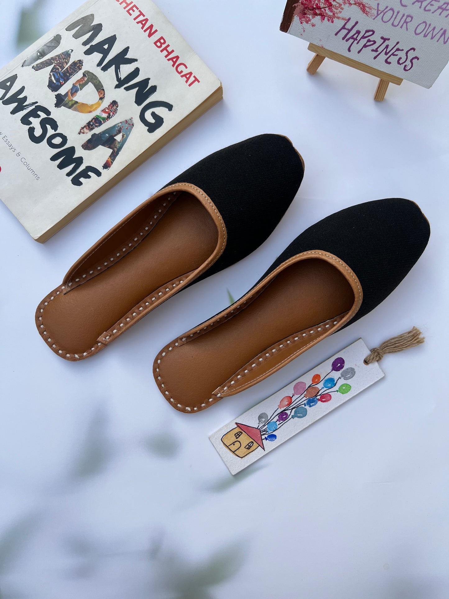 REBEL SLIPONS (BLACK DENIM)