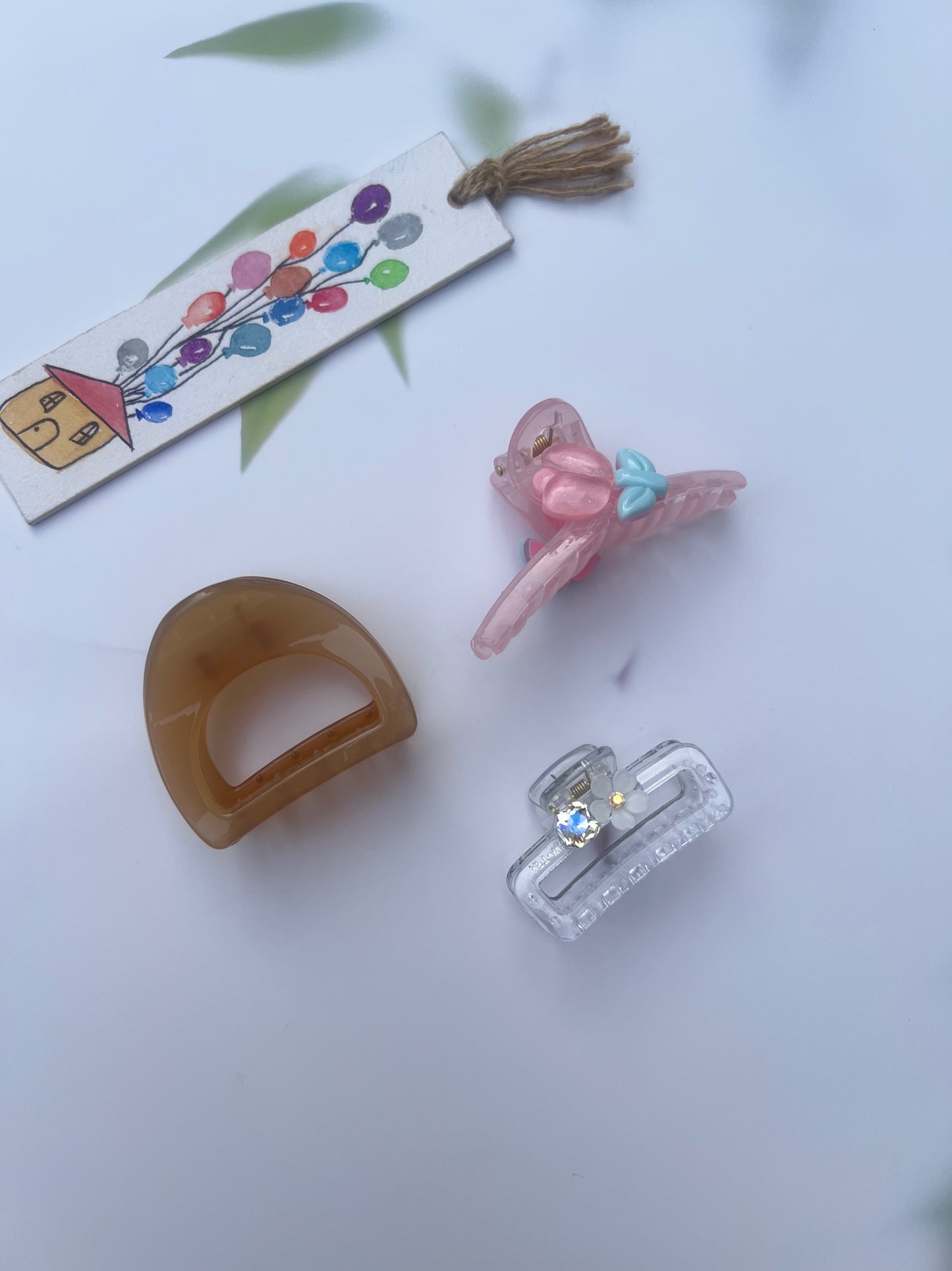 BUTTER CREAM CLAW CLIPS:- PACK OF 3