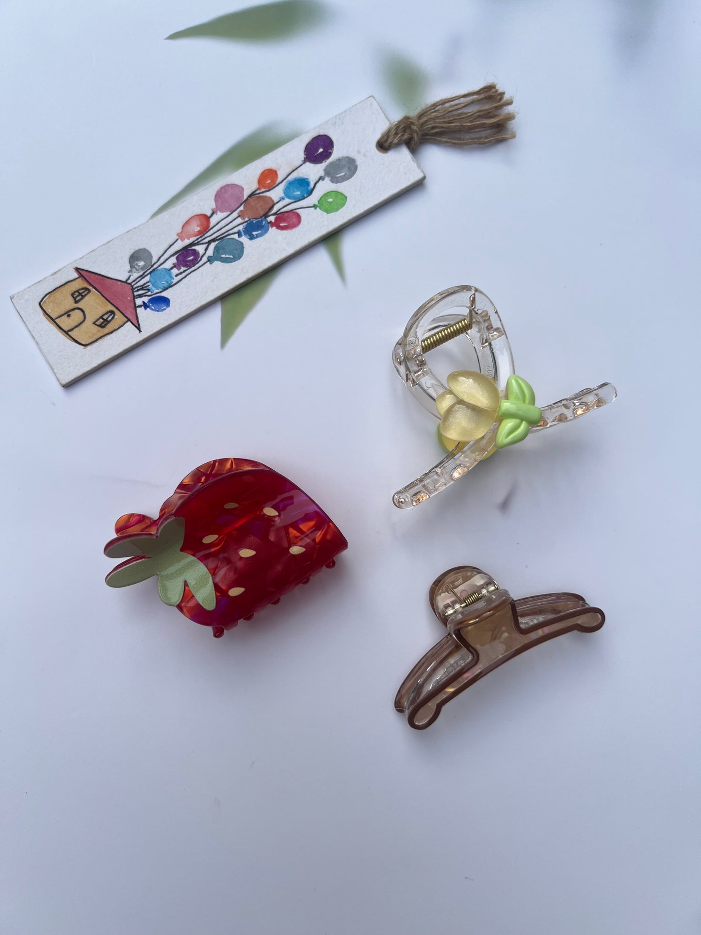 COTTON CANDY CLAW CLIPS:- PACK OF 3