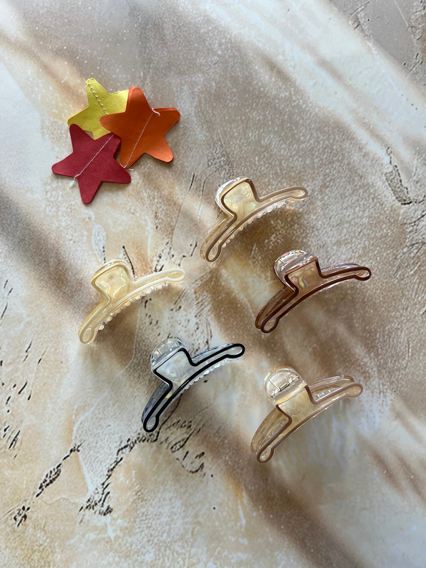 DREAMY CLAW CLIPS:- PACK OF 5