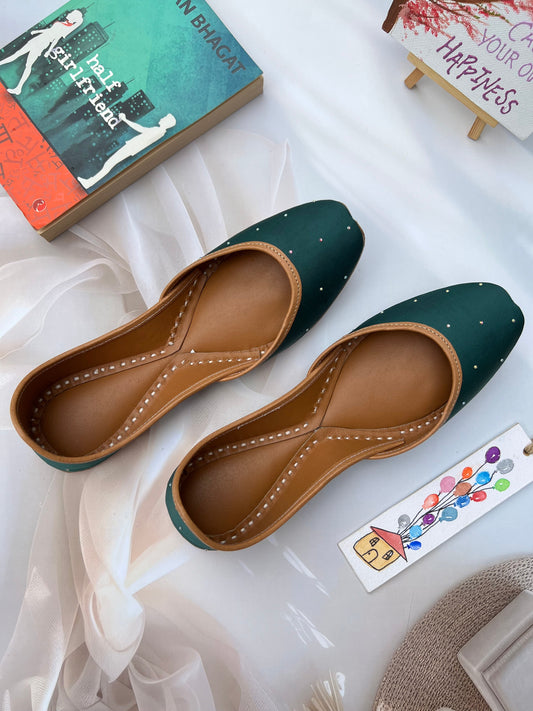 BEADS JUTTIS (EMERALD GREEN)