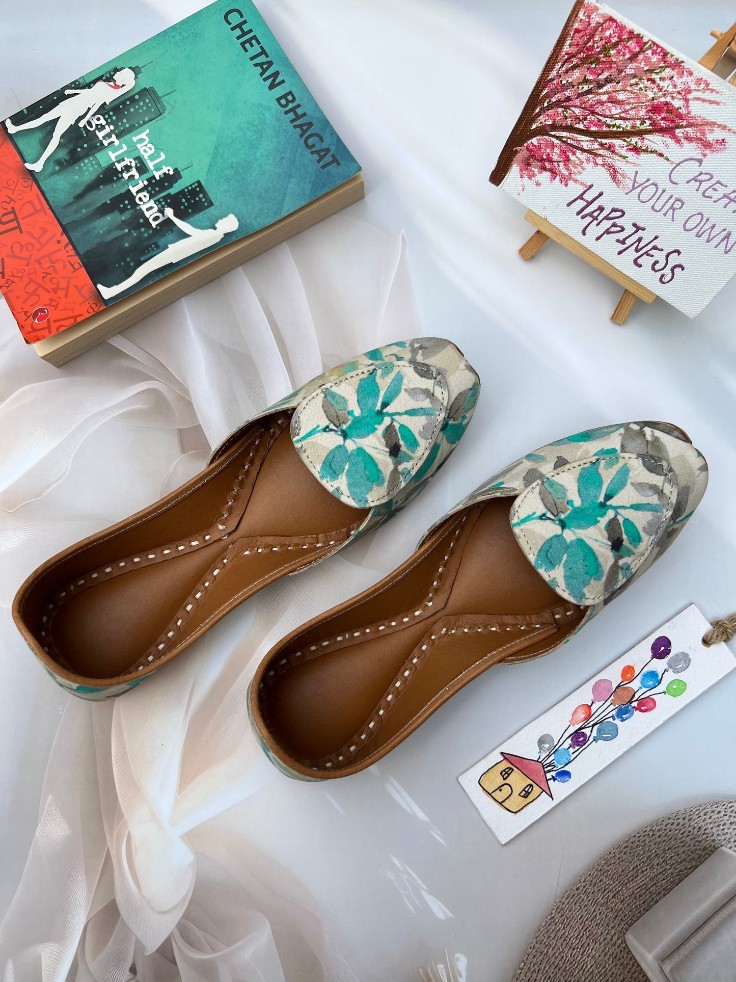 CYAN LOAFERS