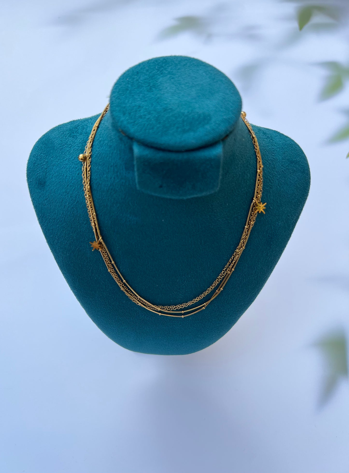 NECKLACE :- STARLIT LAYERS
