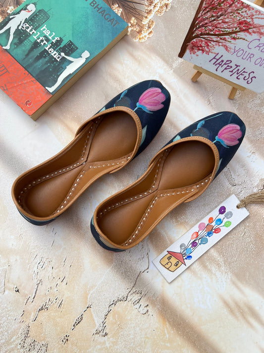 TULIP JUTTIS (BLUE COLOR)