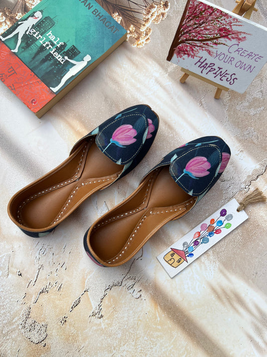 TULIP LOAFERS (BLUE COLOR)