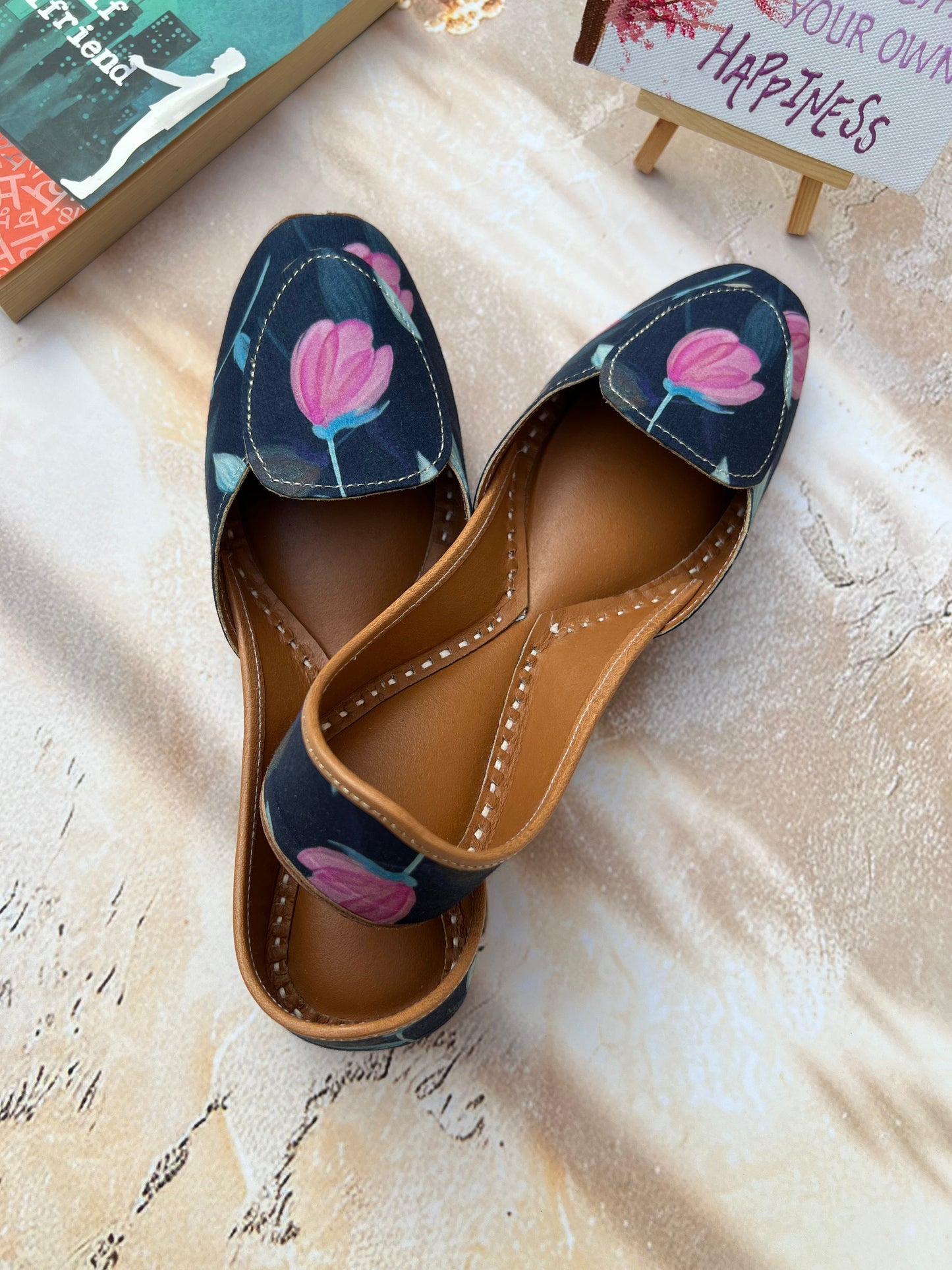 TULIP LOAFERS (BLUE COLOR)