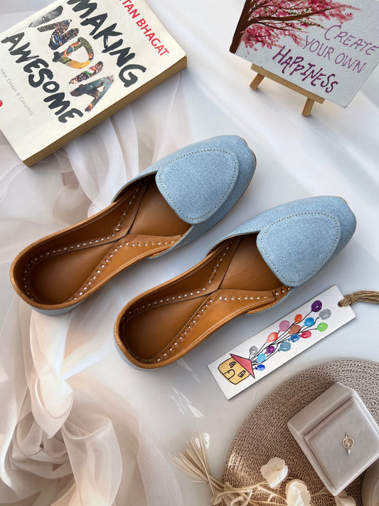 PURANI JEANS LOAFERS (DENIM COLOUR)
