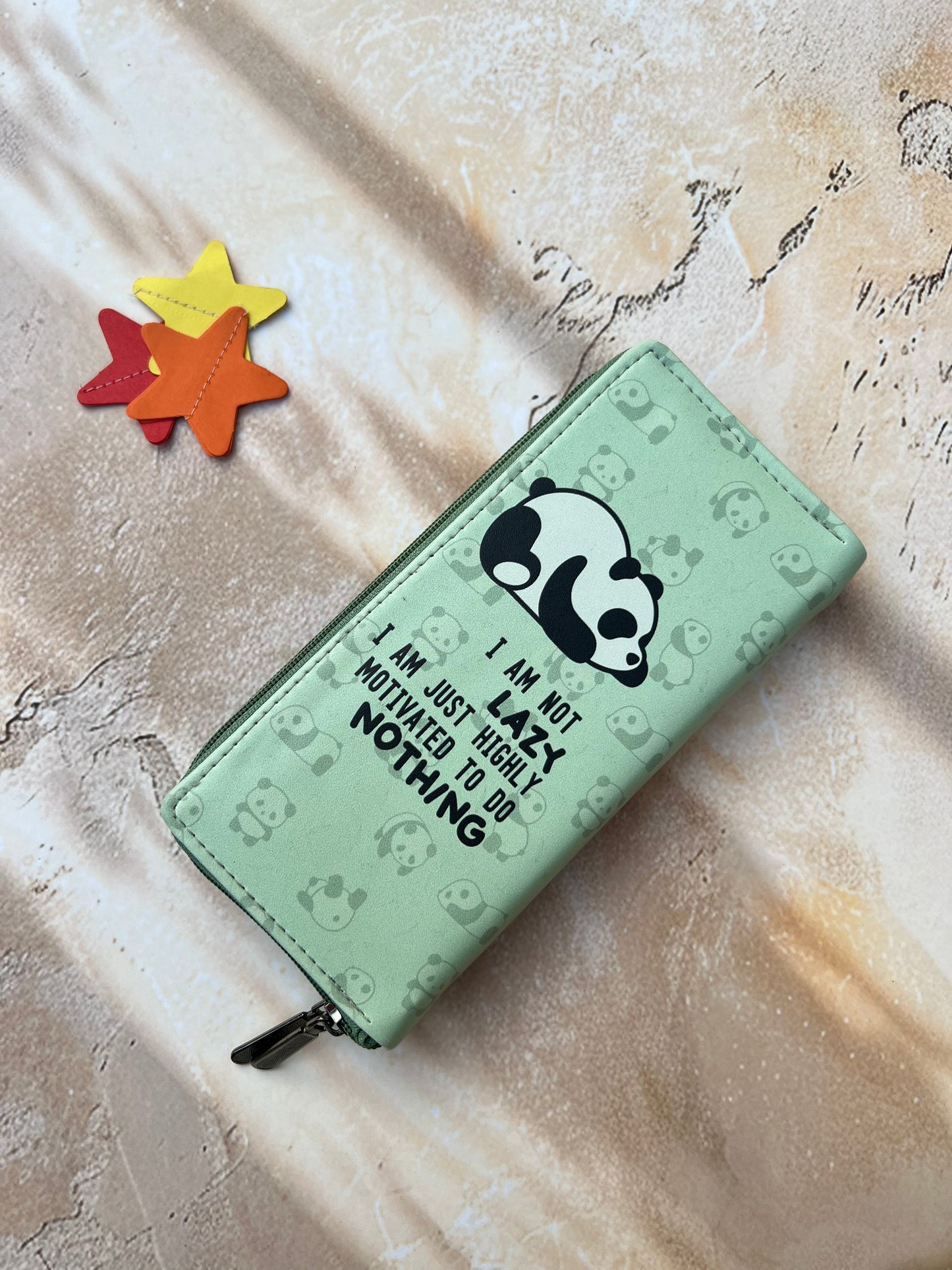 LONG WALLET:- LAZY PANDA