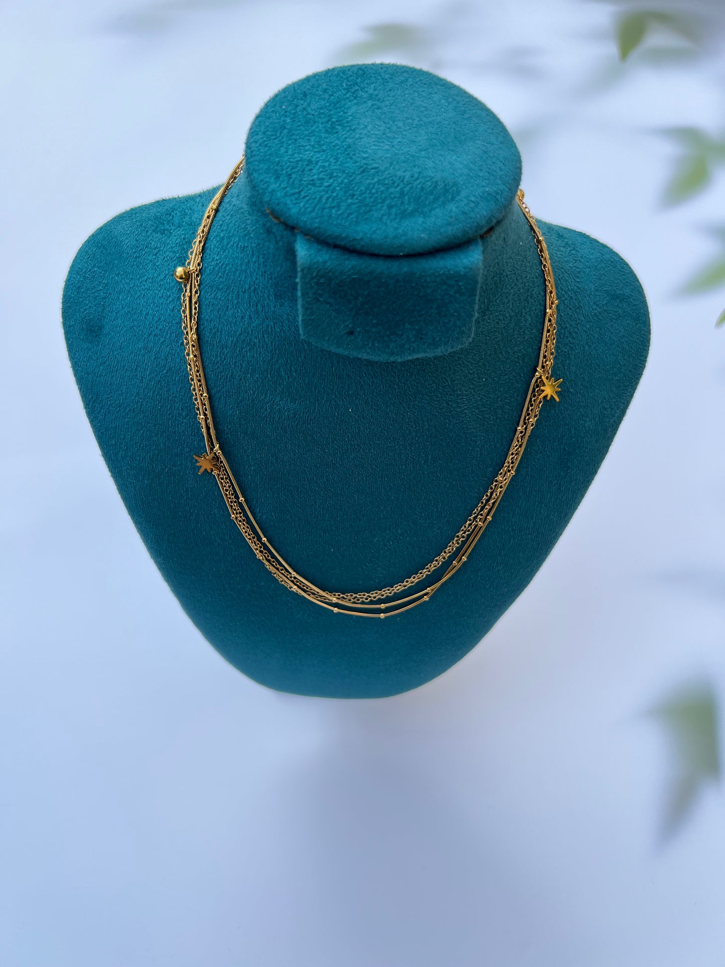 NECKLACE :- STARLIT LAYERS