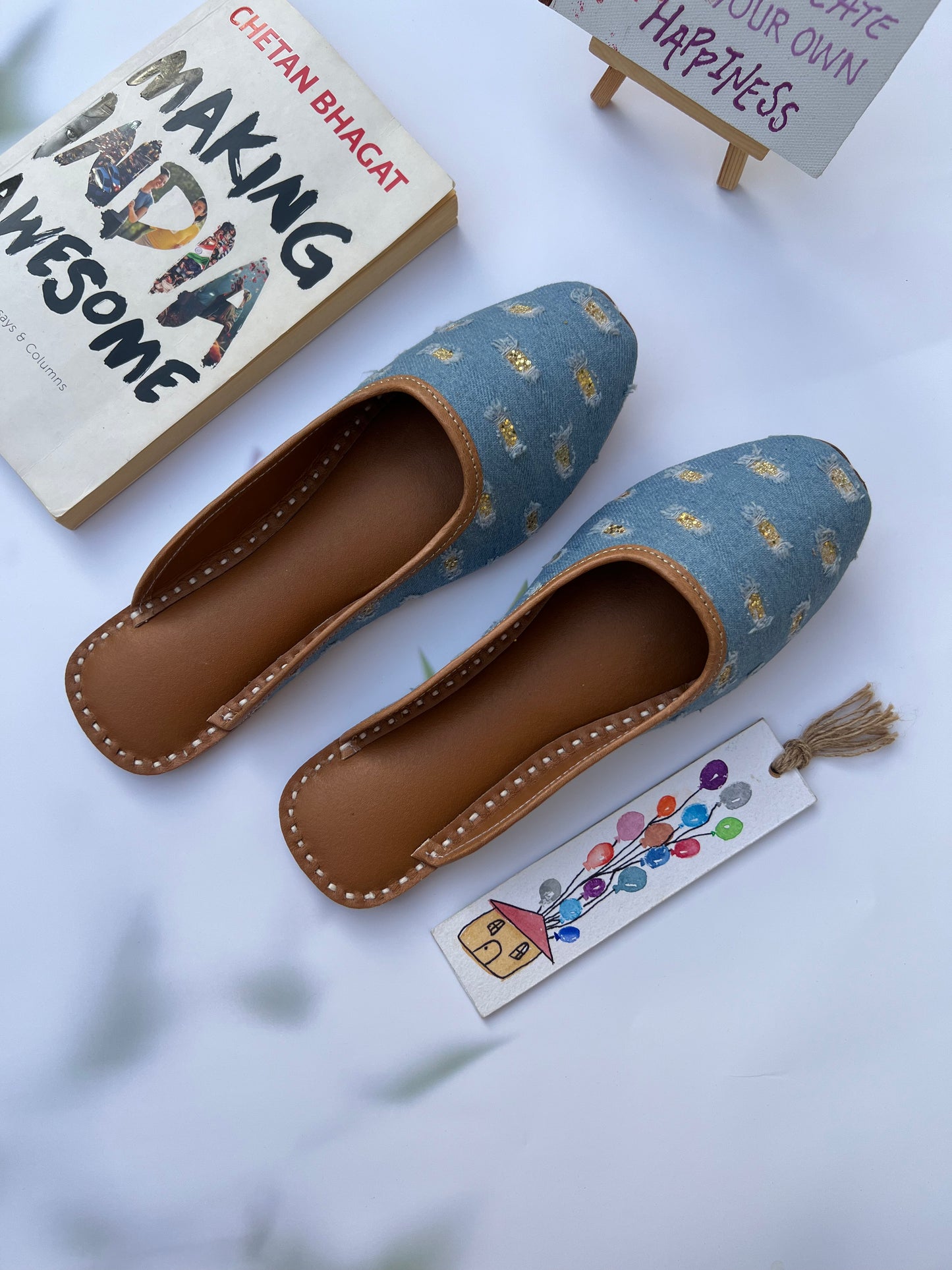 SPARKLE JEANS SLIPONS