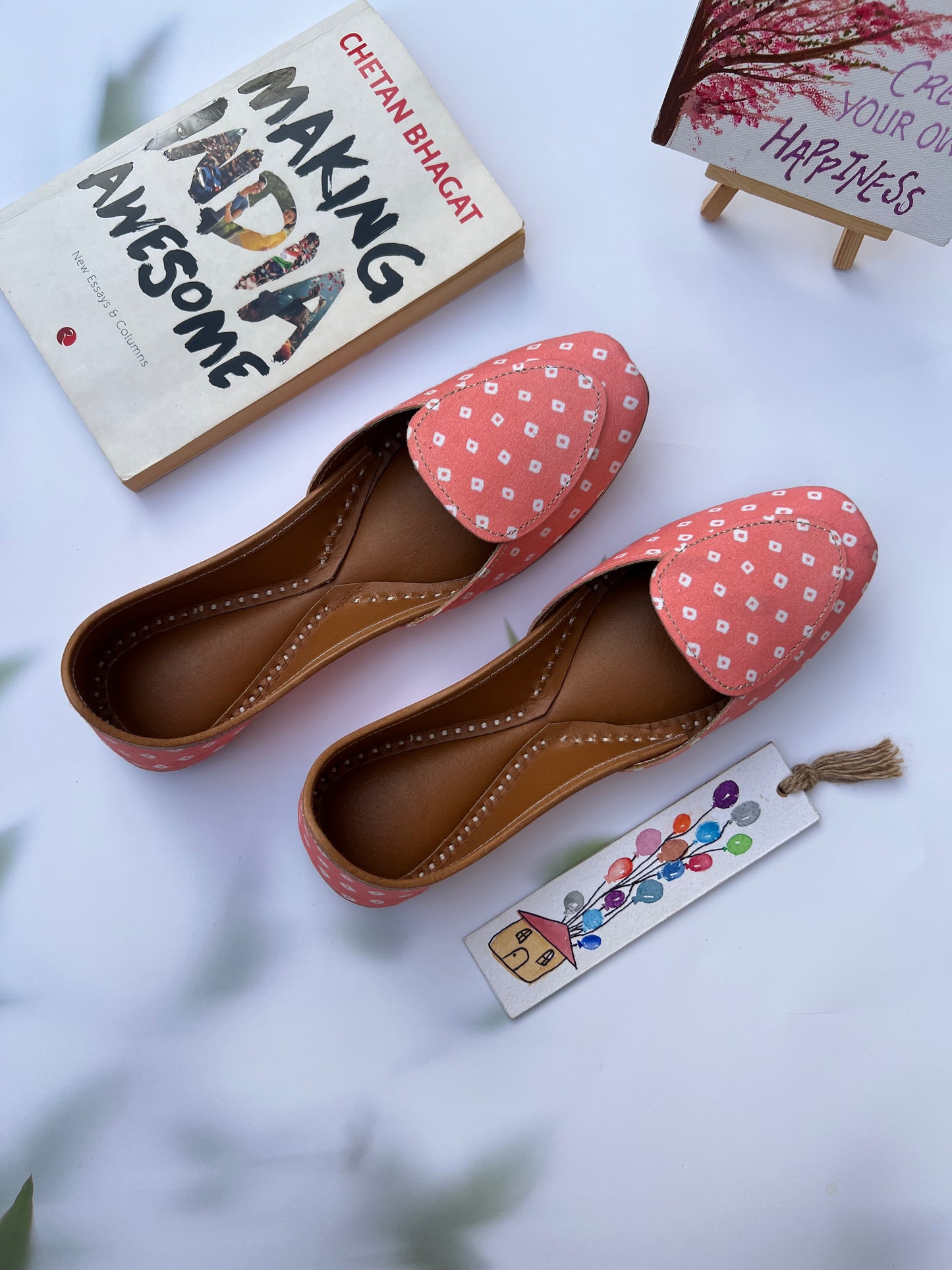 BANDHANI LOAFERS (PEACH COLOR)