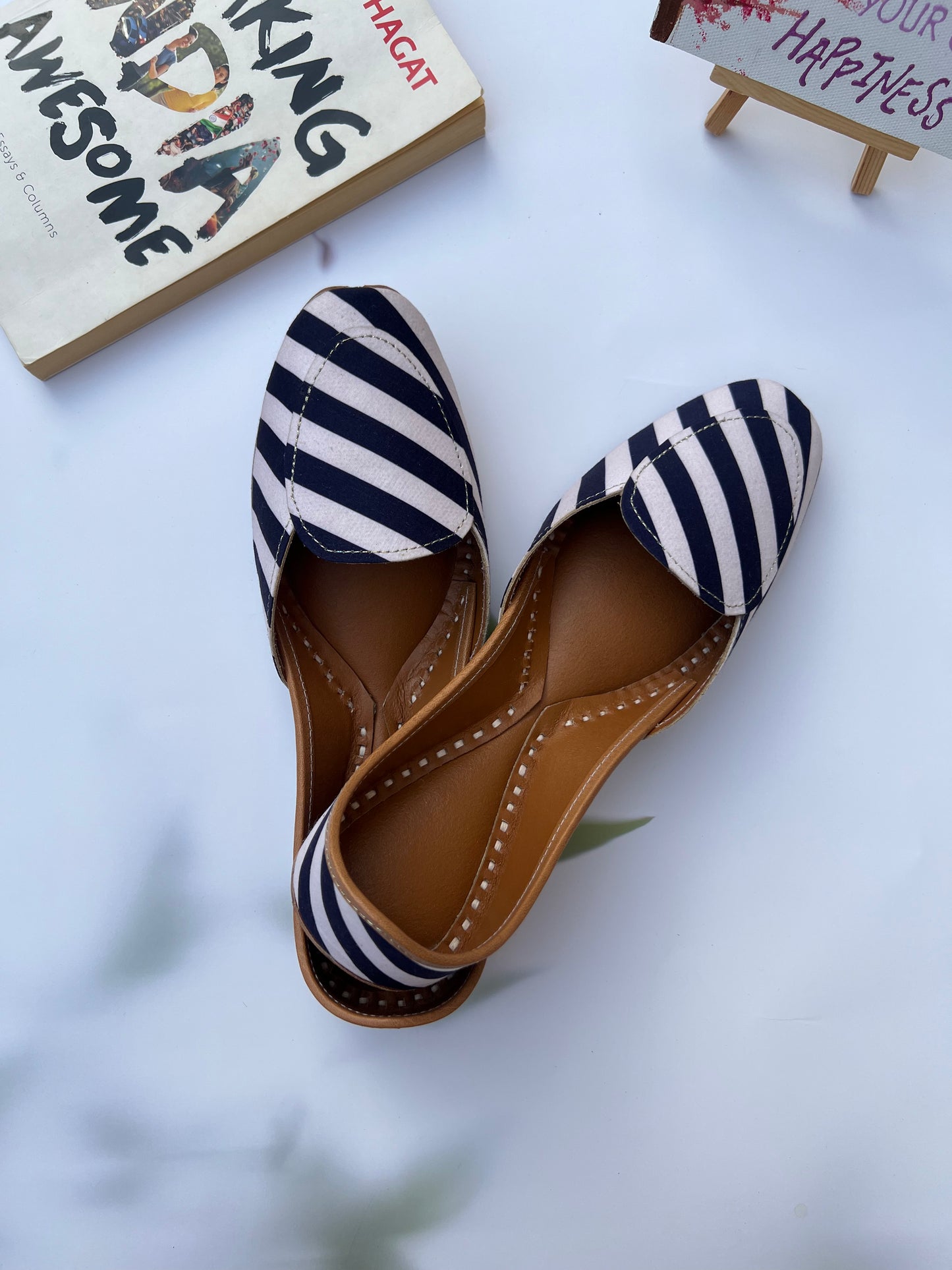NAVIGATOR LOAFERS (BLUE AND BEIGE)