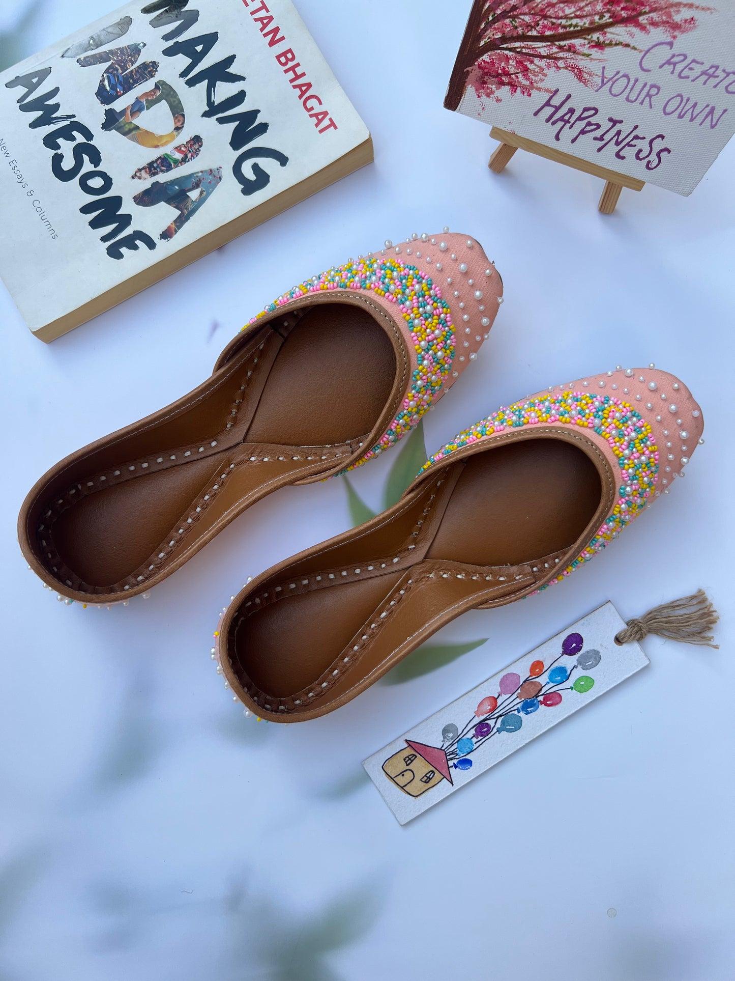 PEARL AFFAIR JUTTIS (PEACH COLOR)
