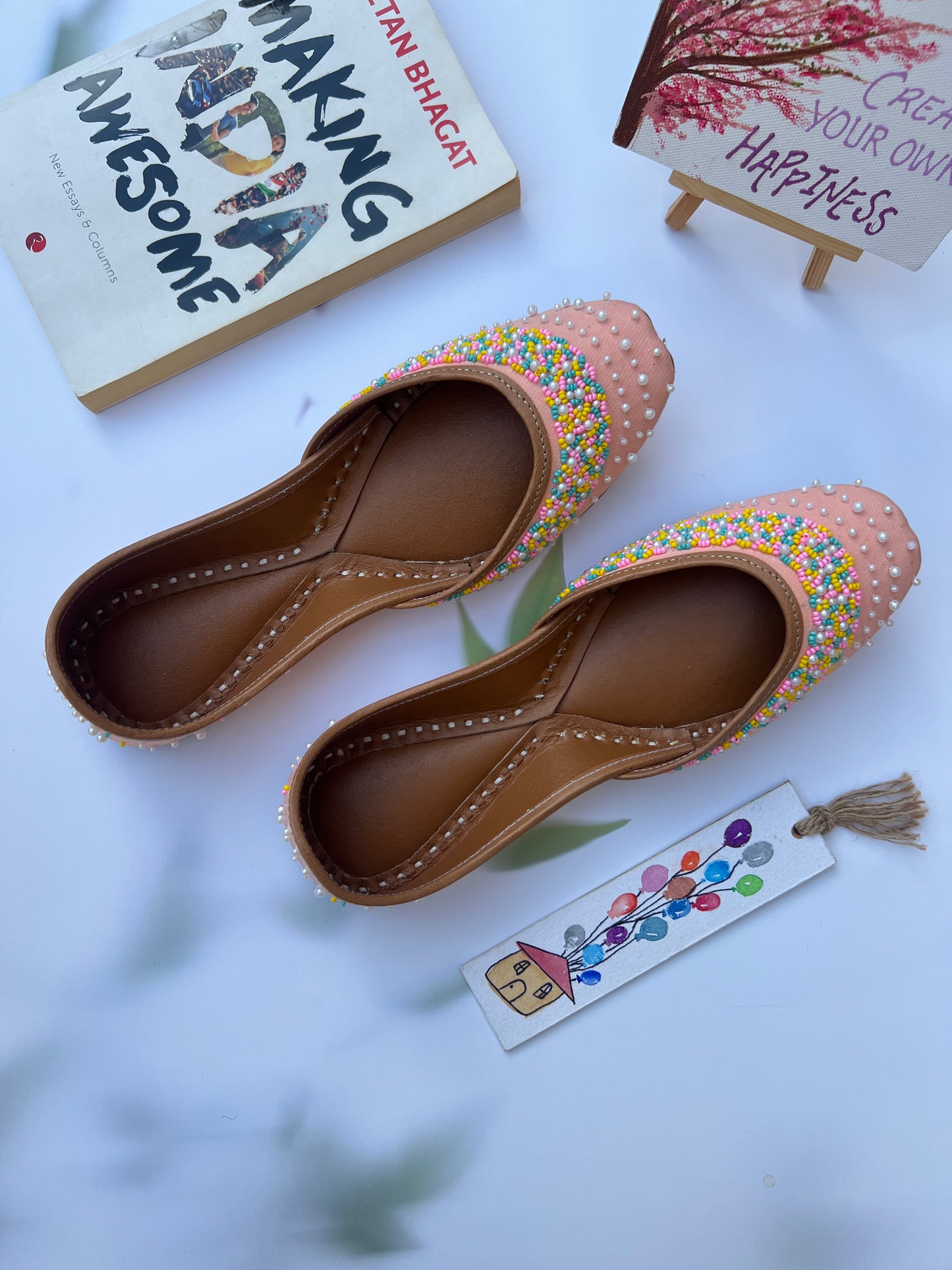 PEARL AFFAIR JUTTIS (PEACH COLOR)