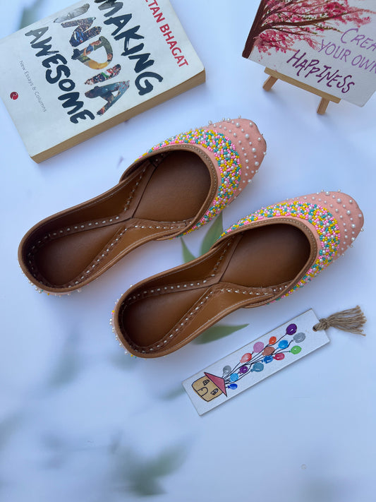PEARL AFFAIR JUTTIS (PEACH COLOR)
