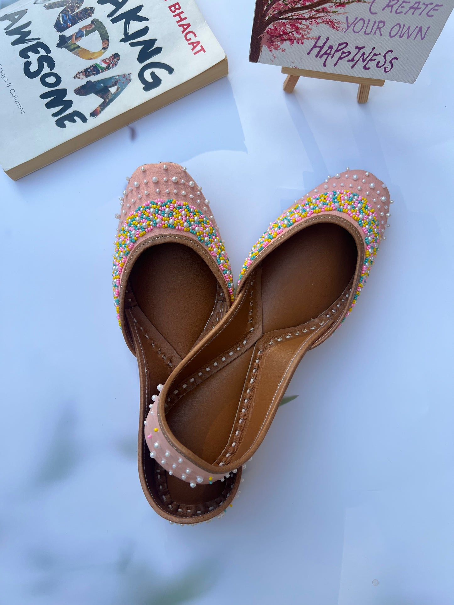 PEARL AFFAIR JUTTIS (PEACH COLOR)
