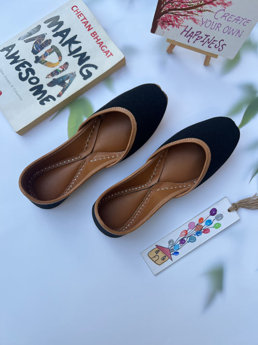 REBEL JUTTIS (BLACK DENIM)