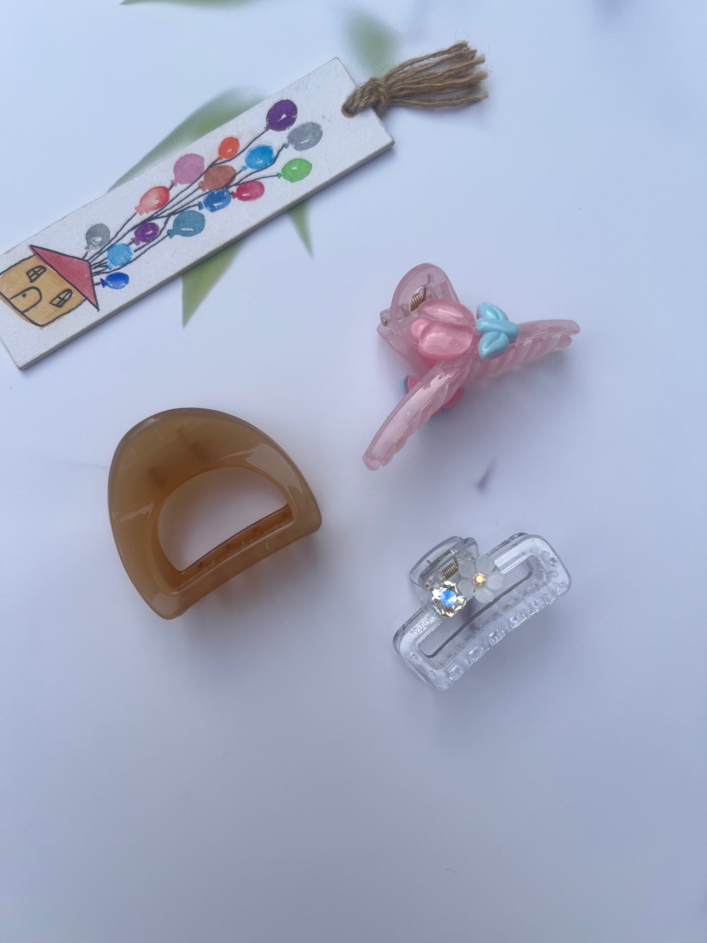 BUTTER CREAM CLAW CLIPS:- PACK OF 3