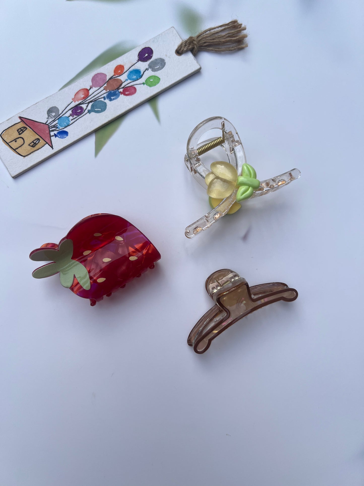 COTTON CANDY CLAW CLIPS:- PACK OF 3