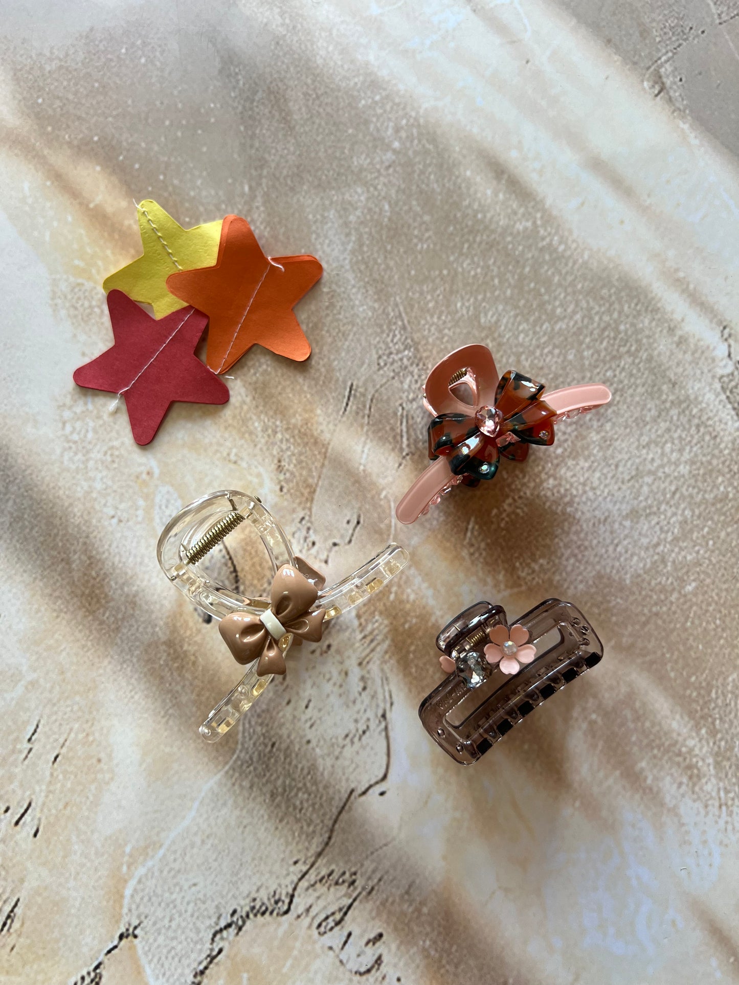 CHOCOBAR CLAW CLIPS:- PACK OF 3