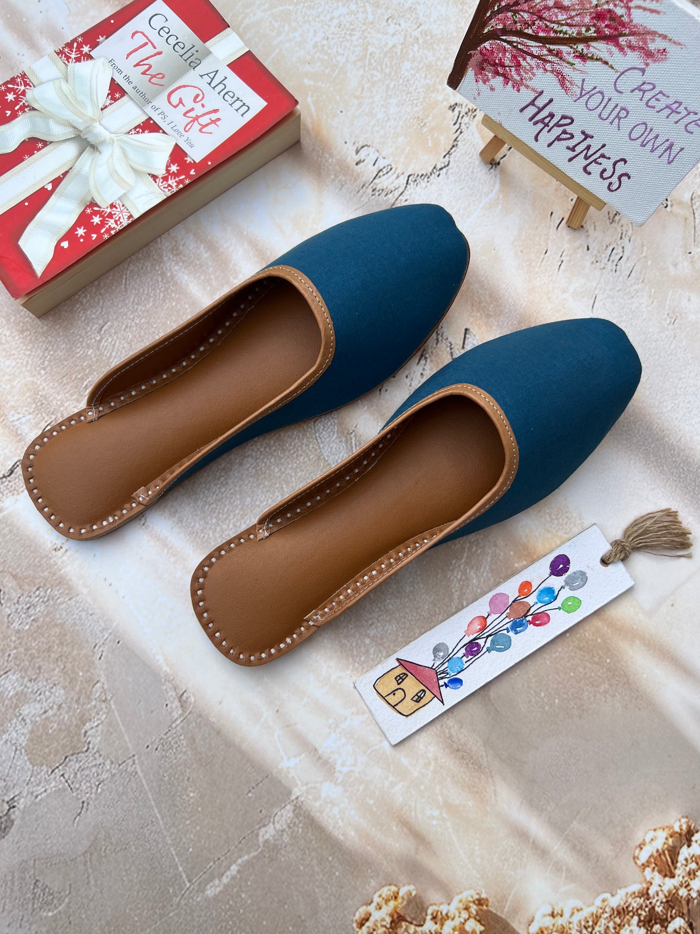 SAPPHIRE SLIPONS (blue color)