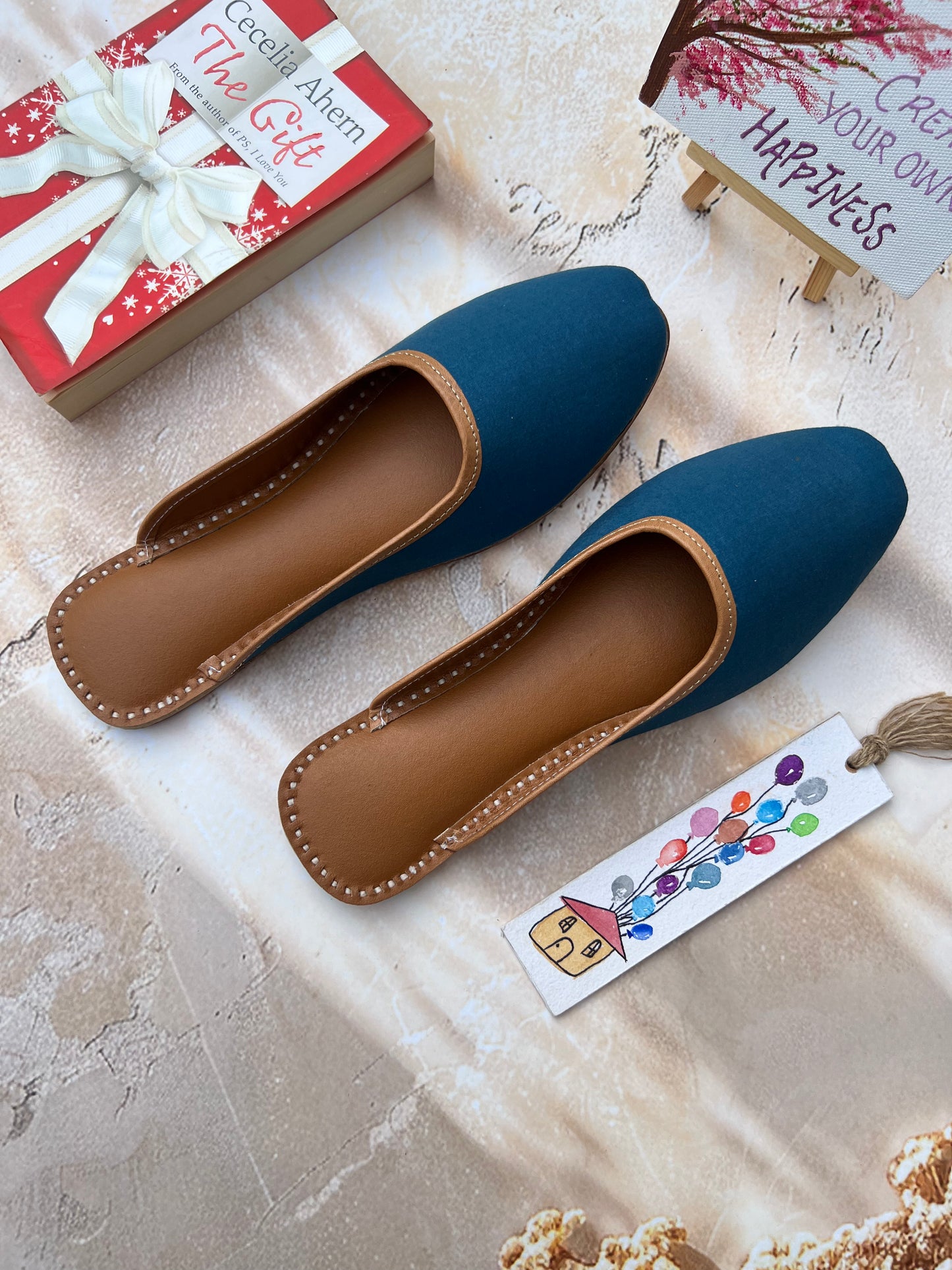 SAPPHIRE SLIPONS (blue color)