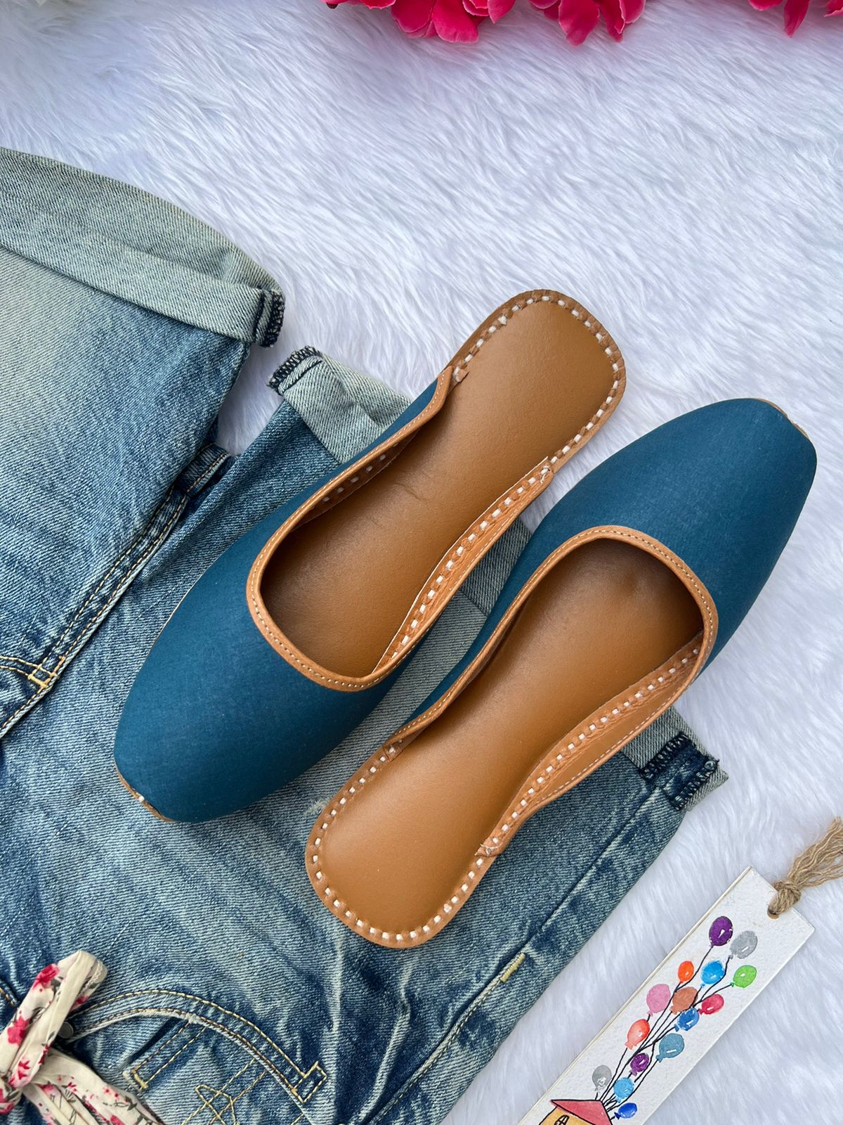 SAPPHIRE SLIPONS (blue color)
